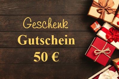 Gutschein im Wert von 50 €