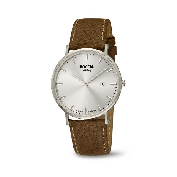 Boccia Slim Herrenuhr