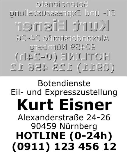 Ersatztextplatte Trodat Printy 4929